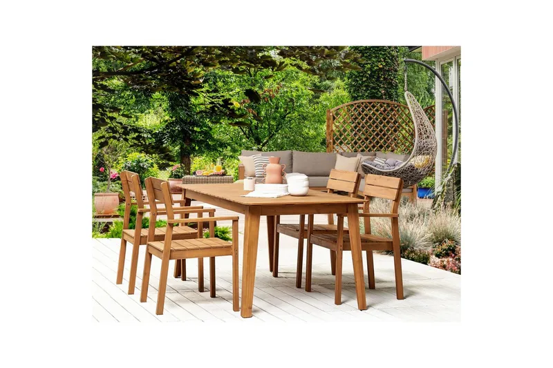 Matsalsset Fornelli 4-Sits - 4-Sits - Utemöbler & utemiljö - Utegrupp - Matgrupp utomhus