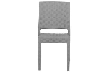 Matsalsset Fossano Grå, 4-Sits - Grå, 4-Sits - Utemöbler & utemiljö - Utegrupp - Matgrupp utomhus