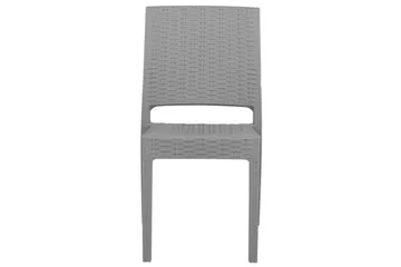 Matsalsset Fossano Grå, 4-Sits - Grå, 4-Sits - Utemöbler & utemiljö - Utegrupp - Matgrupp utomhus