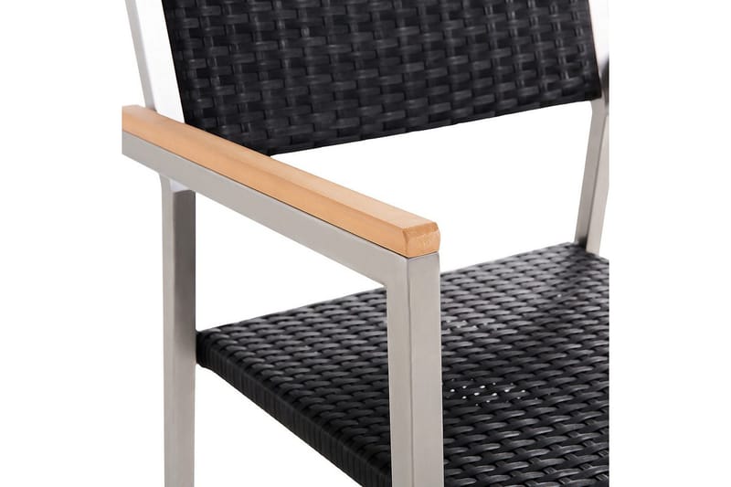 Matsalsset Grosseto Grafitgrå/Svart-rotting/Silver, 8-Sits - Grafitgrå/Svart-rotting/Silver, 8-Sits - Utemöbler & utemiljö - Utegrupp - Matgrupp utomhus