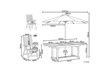 Matsalsset Java Ja - Ja - Utemöbler & utemiljö - Utegrupp - Matgrupp utomhus