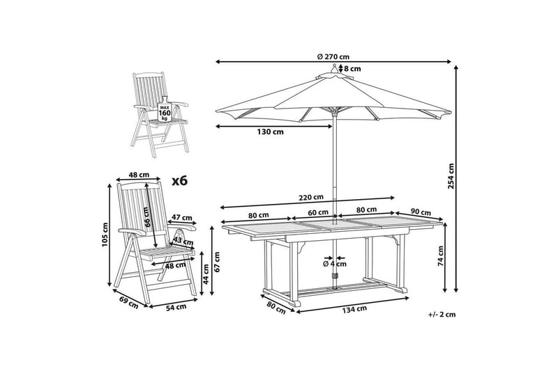 Matsalsset Java Ja - Ja - Utemöbler & utemiljö - Utegrupp - Matgrupp utomhus