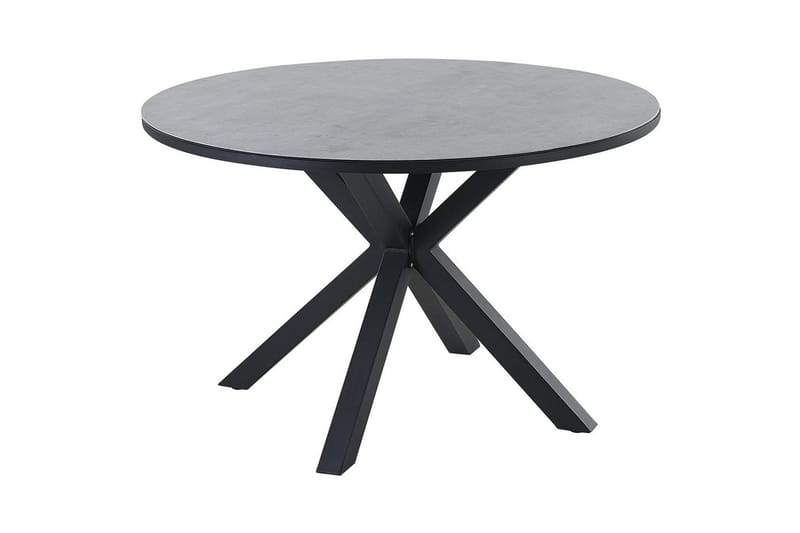 Matsalsset Maletto/Grosseto Grå/Svart/Silver - Grå/Svart/Silver - Utemöbler & utemiljö - Utegrupp - Matgrupp utomhus