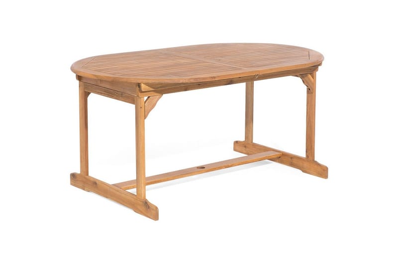 Matsalsset Maui 8-sits Ljus trä/grå - Ljus trä/grå - Utemöbler & utemiljö - Utegrupp - Matgrupp utomhus