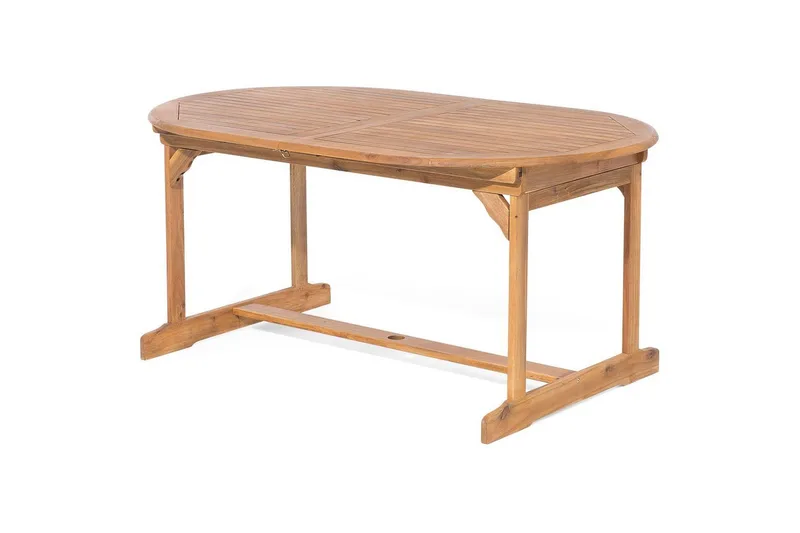 Matsalsset Maui 8-sits Ljus trä/grå - Ljus trä/grå - Utemöbler & utemiljö - Utegrupp - Matgrupp utomhus