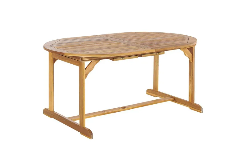 Matsalsset Maui II Flerfärgad/beige/blå/ljus trä, 8-Sits - Flerfärgad/beige/blå/ljus trä, 8-Sits - Utemöbler & utemiljö - Utegrupp - Matgrupp utomhus