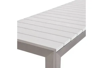 Matsalsset Nardo Vit/Silver - Vit/Silver - Utemöbler & utemiljö - Utegrupp - Matgrupp utomhus