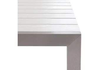 Matsalsset Nardo Vit/Silver - Vit/Silver - Utemöbler & utemiljö - Utegrupp - Matgrupp utomhus