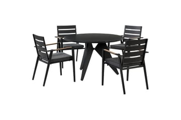 Matsalsset Olmetto/Taviano - Utemöbler & utemiljö - Utegrupp - Matgrupp utomhus