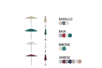 Matsalsset Salento med parasoll - Utemöbler & utemiljö - Utegrupp - Matgrupp utomhus