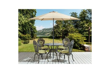 Matsalsset Sapri med parasoll - Utemöbler & utemiljö - Utegrupp - Matgrupp utomhus