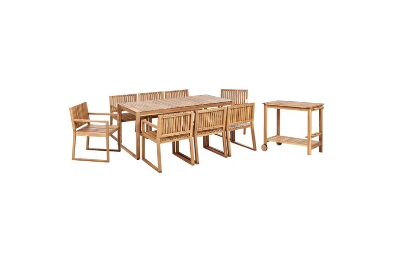 Matsalsset Sassari II med vagn 8-Sits, 8-Sits