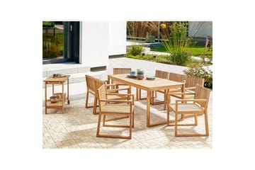 Matsalsset Sassari II med vagn 8-Sits - 8-Sits - Utemöbler & utemiljö - Utegrupp - Matgrupp utomhus