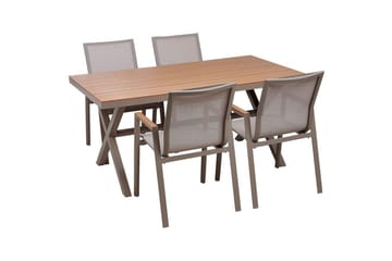 Matsalsset Tiano - Utemöbler & utemiljö - Utegrupp - Matgrupp utomhus