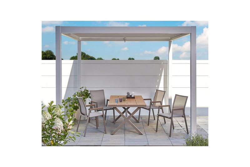 Matsalsset Tiano - Utemöbler & utemiljö - Utegrupp - Matgrupp utomhus