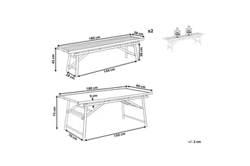 Matsalsset Tindari - Utemöbler & utemiljö - Utegrupp - Matgrupp utomhus