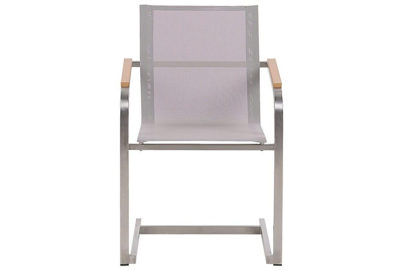 Matsalsset Valcanetto/Cosoleto Vit/Beige/Silver, 8-Sits - Vit/Beige/Silver/8-Sits - Utemöbler & utemiljö - Utegrupp - Matgrupp utomhus