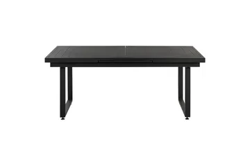 Matsalsset Valcanetto/Taviano Svart/grått/ljust trä, 8-Sits - Svart/grått/ljust trä, 8-Sits - Utemöbler & utemiljö - Utegrupp - Matgrupp utomhus