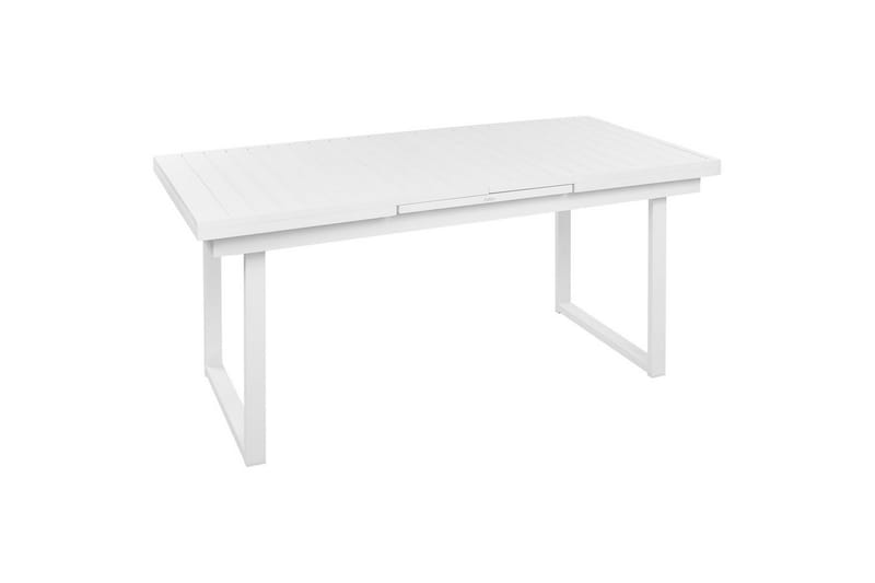 Matsalsset Valcanetto/Taviano Vitt/grått/ljust trä, 6-Sits - Vitt/grått/ljust trä, 6-Sits - Utemöbler & utemiljö - Utegrupp - Matgrupp utomhus