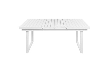 Matsalsset Valcanetto/Taviano Vitt/grått/ljust trä, 6-Sits - Vitt/grått/ljust trä, 6-Sits - Utemöbler & utemiljö - Utegrupp - Matgrupp utomhus