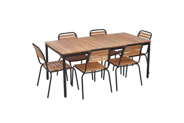 Matsalsset Vallese - Utemöbler & utemiljö - Utegrupp - Matgrupp utomhus