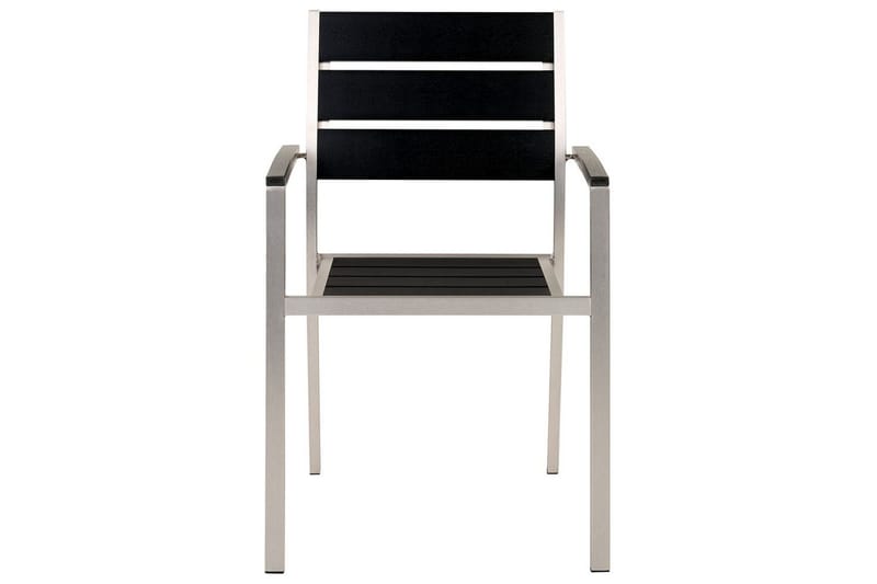 Matsalsset Vernio Svart/Silver - Svart/Silver - Utemöbler & utemiljö - Utegrupp - Matgrupp utomhus
