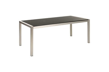Matsalsset Vernio Svart/Silver - Svart/Silver - Utemöbler & utemiljö - Utegrupp - Matgrupp utomhus