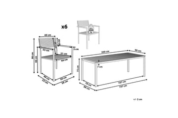 Matsalsset Viareggio - Utemöbler & utemiljö - Utegrupp - Matgrupp utomhus