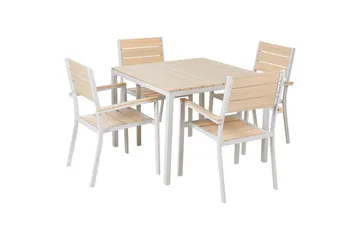 Matsalsset Prato - Utemöbler & utemiljö - Utegrupp - Matgrupp utomhus