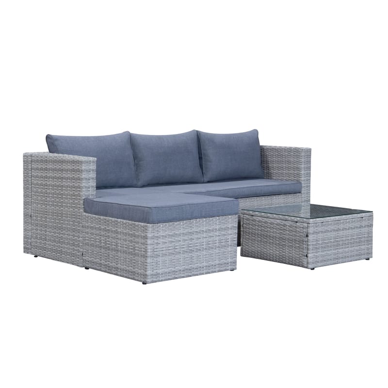 Mendoza Soffgrupp 4-sits - Utemöbler & utemiljö - Utegrupp - Soffgrupp utomhus