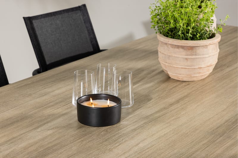 Merlo Matgrupp Utomhus cm Rektangulär med 6 Alina Utestolar - Vit - Utemöbler & utemiljö - Utegrupp - Matgrupp utomhus