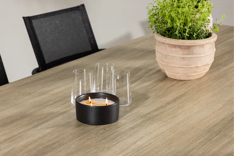 Merlo Matgrupp Utomhus cm Rektangulär med 6 Alina Utestolar - Vit - Utemöbler & utemiljö - Utegrupp - Matgrupp utomhus