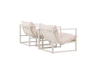 Messina Soffgrupp Utomhus 2-sits - Beige - Utemöbler & utemiljö - Utegrupp - Soffgrupp utomhus