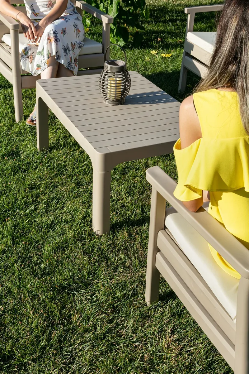 Momira Loungegrupp utomhus - Desert Beige - Utemöbler & utemiljö - Utegrupp - Soffgrupp utomhus