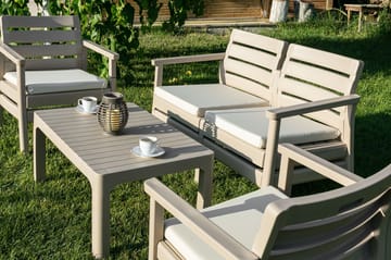 Momira Loungegrupp utomhus - Desert Beige - Utemöbler & utemiljö - Utegrupp - Soffgrupp utomhus