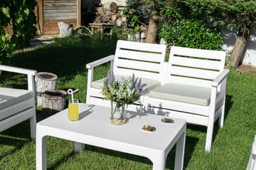 Momira Loungegrupp utomhus - Vit - Utemöbler & utemiljö - Utegrupp - Soffgrupp utomhus