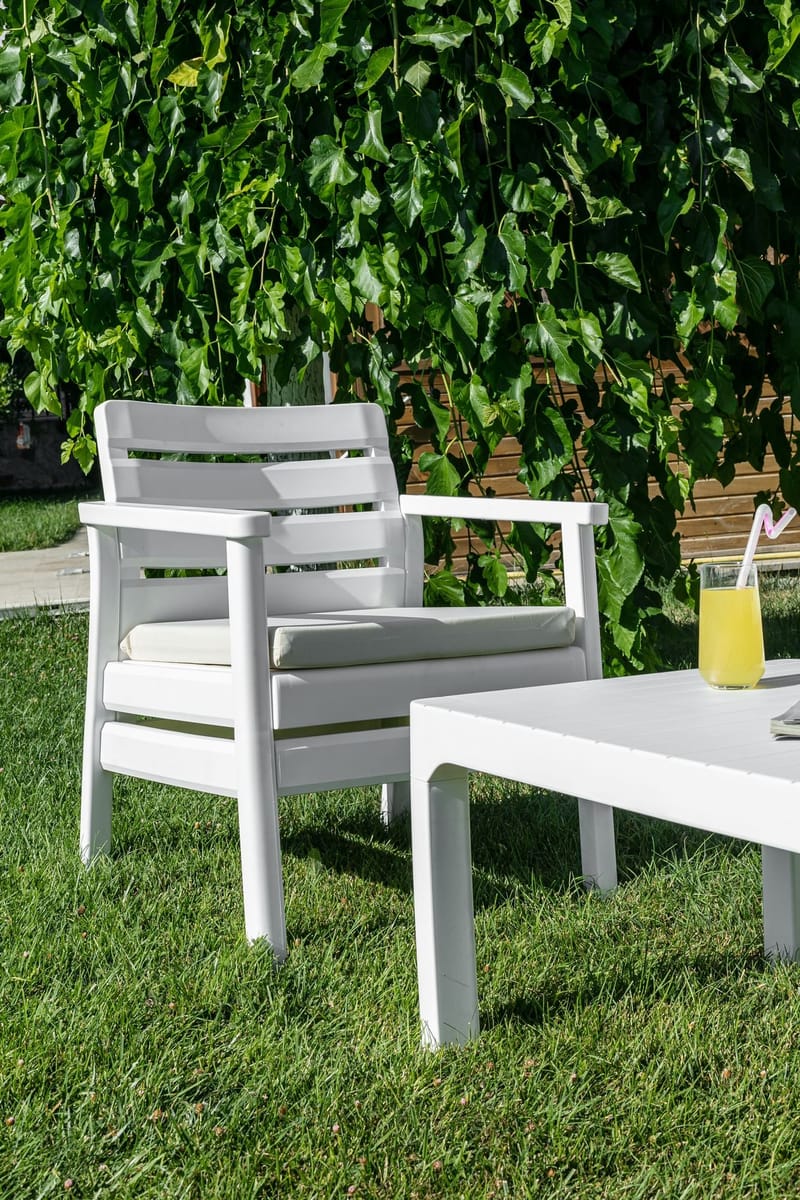 Momira Loungegrupp utomhus - Vit - Utemöbler & utemiljö - Utegrupp - Soffgrupp utomhus