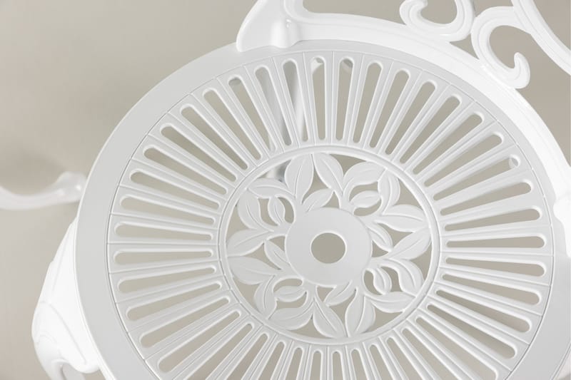 Nandin Matgrupp Utomhus + 2 Utestolar - Vit - Utemöbler & utemiljö - Utegrupp - Cafegrupp & cafeset