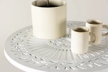 Nandin Matgrupp Utomhus + 2 Utestolar - Vit - Utemöbler & utemiljö - Utegrupp - Cafegrupp & cafeset