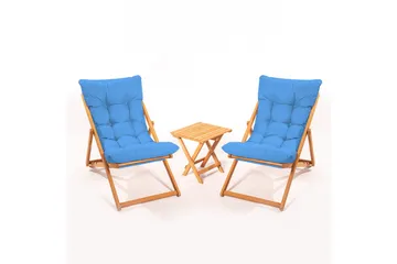 Nanni Balkonggrupp 2-sits - Blå - Utemöbler & utemiljö - Utegrupp - Cafegrupp & cafeset