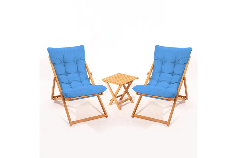 Nanni Balkonggrupp 2-sits - Blå - Utemöbler & utemiljö - Utegrupp - Cafegrupp & cafeset