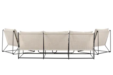 Palazzo Soffgrupp Utomhus 5-sits - Svart/Beige - Utemöbler & utemiljö - Utegrupp - Soffgrupp utomhus