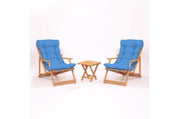 Parvez Balkonggrupp 2-sits - Blå - Utemöbler & utemiljö - Utegrupp - Cafegrupp & cafeset