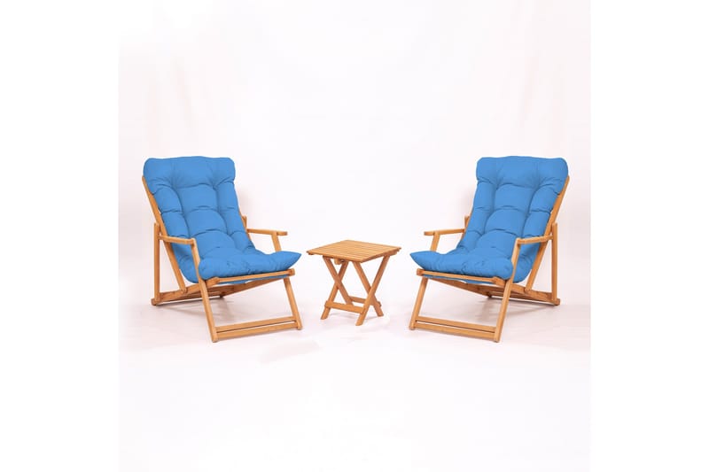 Parvez Balkonggrupp 2-sits - Blå - Utemöbler & utemiljö - Utegrupp - Cafegrupp & cafeset