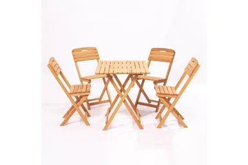 Parwati Balkonggrupp 4-sits - Brun - Utemöbler & utemiljö - Utegrupp - Cafegrupp & cafeset