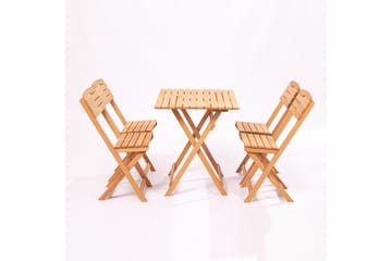 Parwati Balkonggrupp 4-sits - Brun - Utemöbler & utemiljö - Utegrupp - Cafegrupp & cafeset