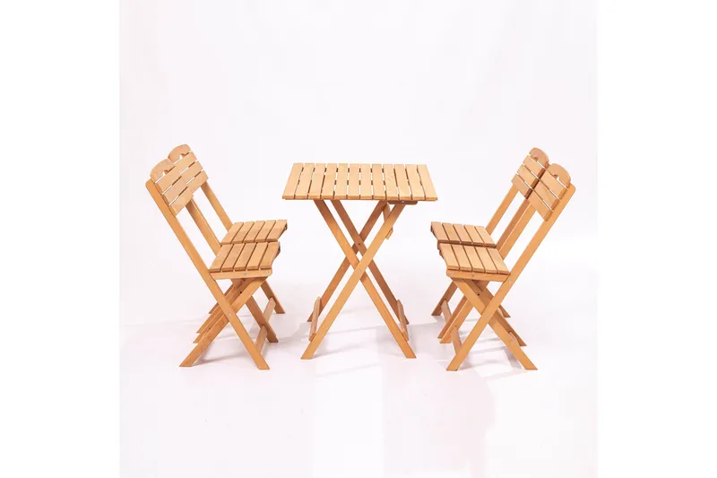 Parwati Balkonggrupp 4-sits - Brun - Utemöbler & utemiljö - Utegrupp - Cafegrupp & cafeset