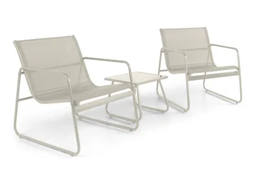 Pelanda Caféset Utomhus - Beige - Utemöbler & utemiljö - Utegrupp - Soffgrupp utomhus