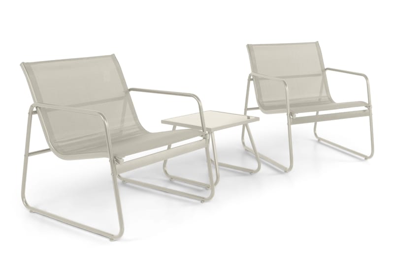 Pelanda Caféset Utomhus - Beige - Utemöbler & utemiljö - Utegrupp - Soffgrupp utomhus