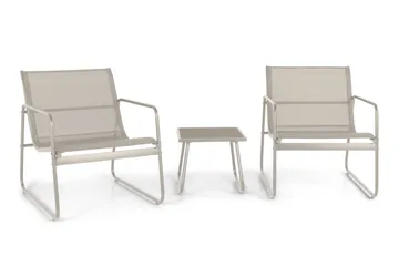 Pelanda Caféset Utomhus - Beige - Utemöbler & utemiljö - Utegrupp - Soffgrupp utomhus